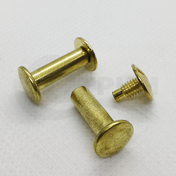 Болты метал Gold 15мм (уп-100шт)